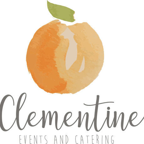 Watercolor clementine