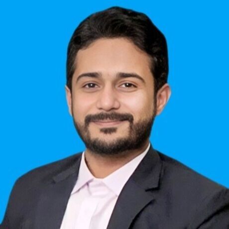 Pic   muhammad saad ramzan with blue background  1 