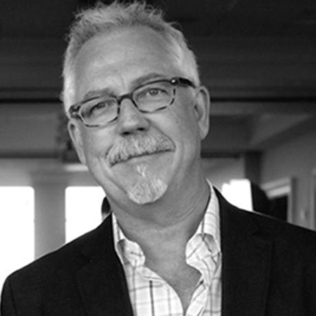 Jim newbury headshot b w