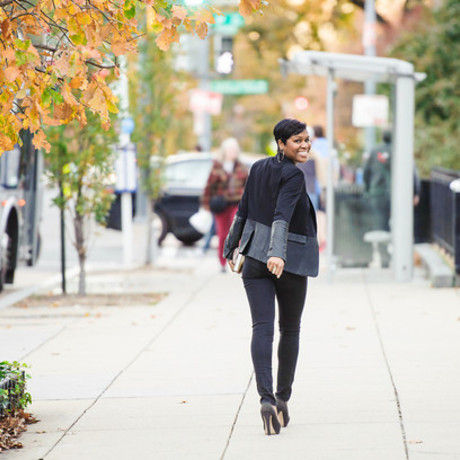 Shakirah walking