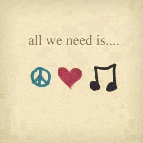 Peace music love