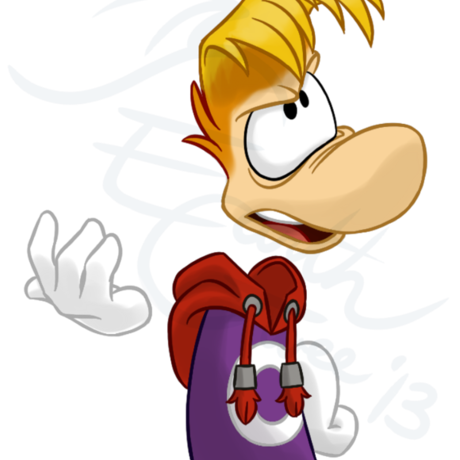 Rayman thinking