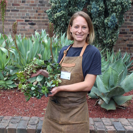 Succulent wreath workshop  54 