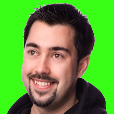 Starry eyed weird profile pic lime green