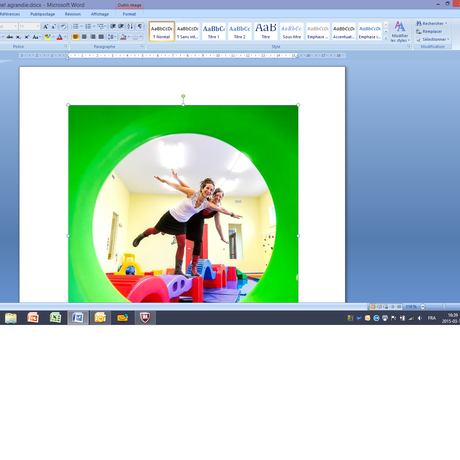 Image tunnel pour pub