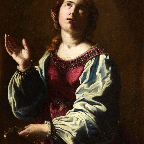 Saint apollonia by artemisia gentileschi ca. 1642 1644