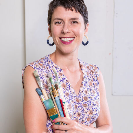 Rene%cc%81e michaud headshot paintbrush