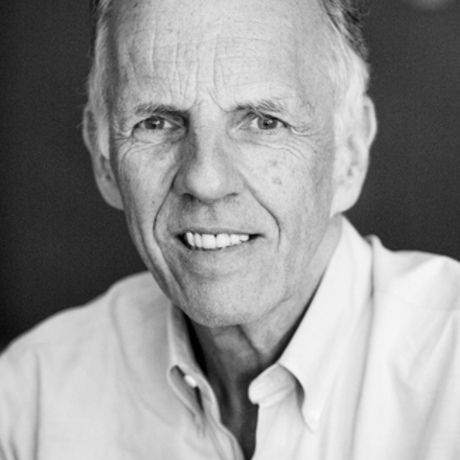 Black and white headshot from thomas hawk