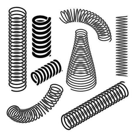 95915103 springs collection in isometric view