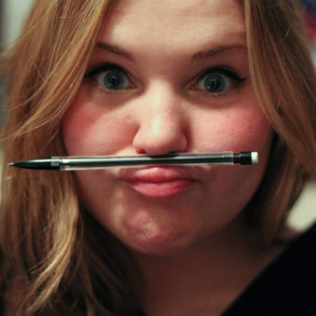 Pencil stache