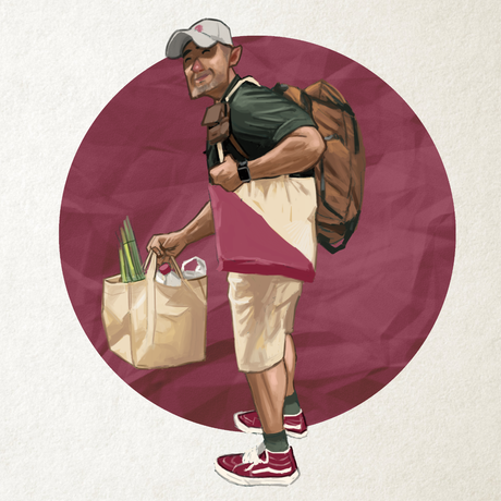 Dimme bags paper circle