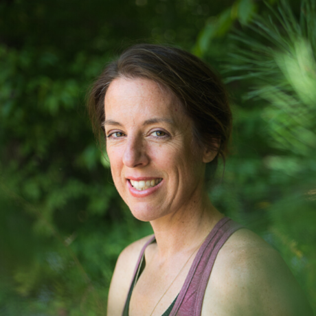 Green pinterest profile round