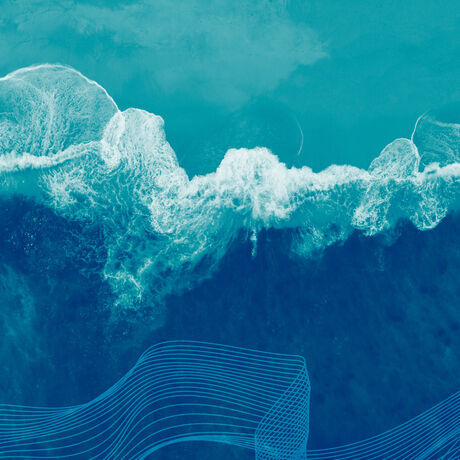 H2o image duotone water swirl small square