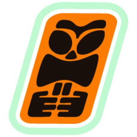 Uw tiki orange blue