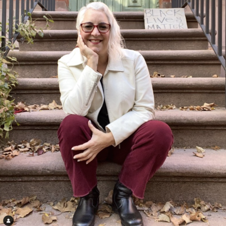 Marj kleinman bio pic stoop