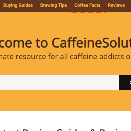 Caffienesolution