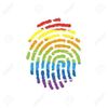 Small rainbow fingerprint