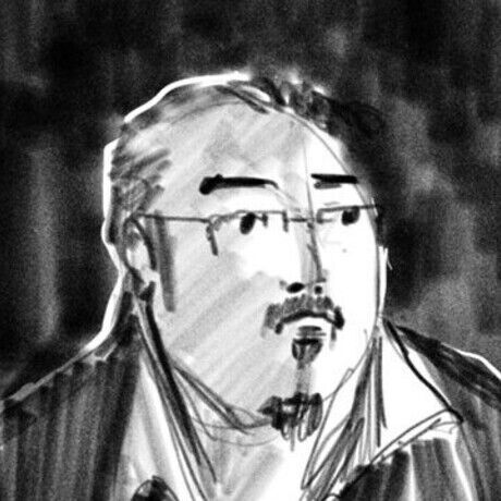 Eric sketch portrait