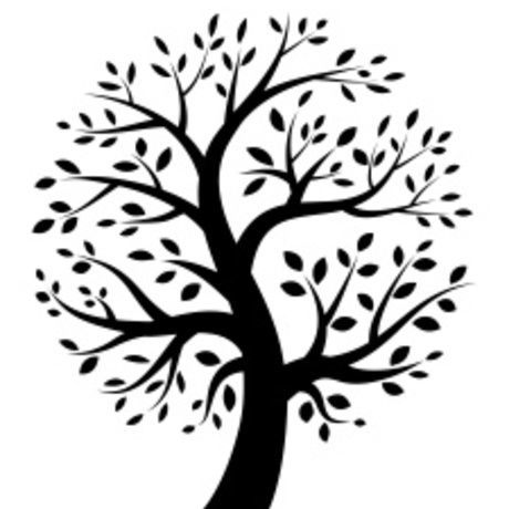 Stock illustration 43518752 black tree icon