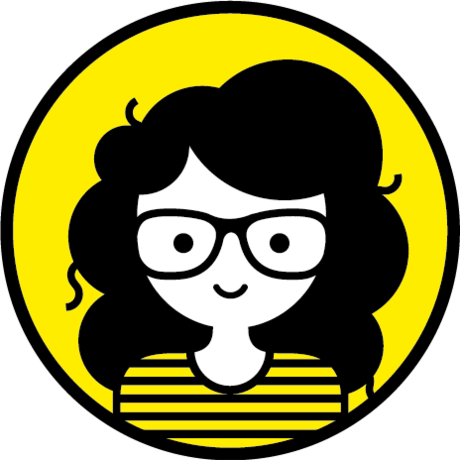 Elke logo geel groot