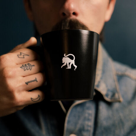 Coffee self portrait 6.8.22 smol