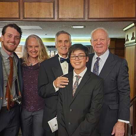 Julie and ever faithful team