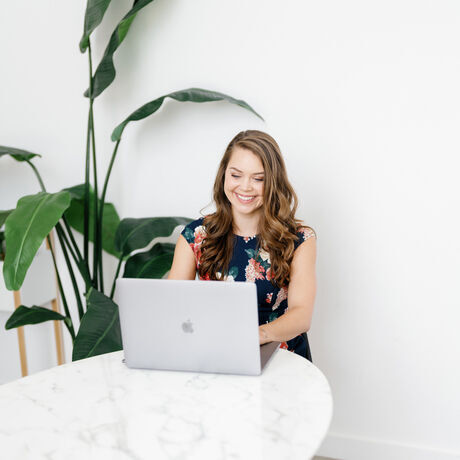 Square profile image