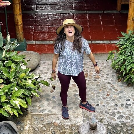 Angela bambusa smiling