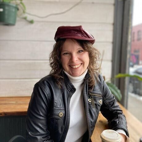 Coffee shop portrait