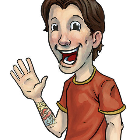 Philhilliker drawn headshot