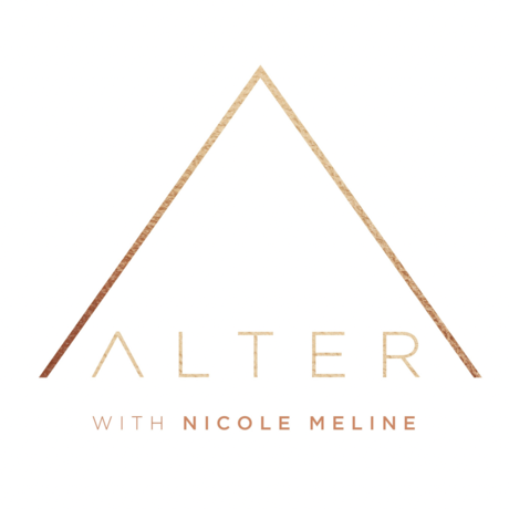 Alter with nicole meline gold square mark