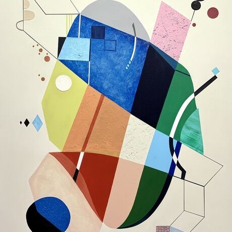 Memories acrylic paper 48x36 2200