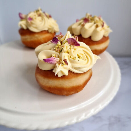 Lemon  pistachio   rose delight