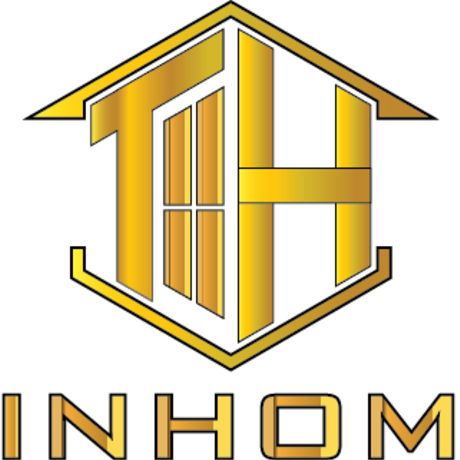 Logo cong ty thiet ke trang tri thi cong noi that dep gia re mau vang