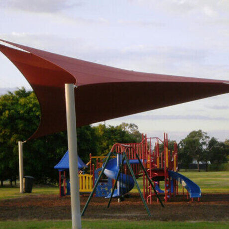 Shade sails for cafes photo