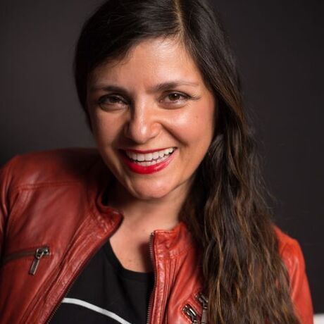 Square red jacket   small