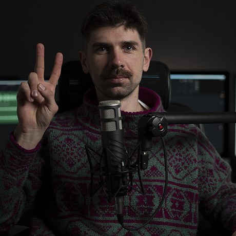 Ari avatar in studio