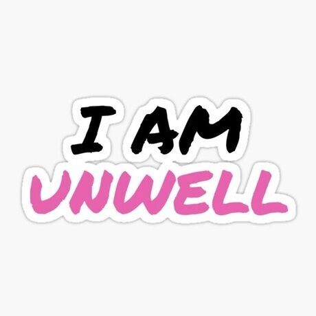 I am unwell merch