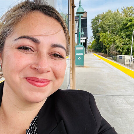 Emily beacon trainstation2023