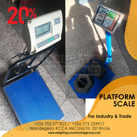 Platform weighing scales 74