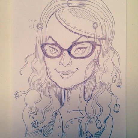 Robot portrait