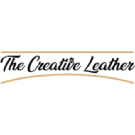 The creative leather logo rezise