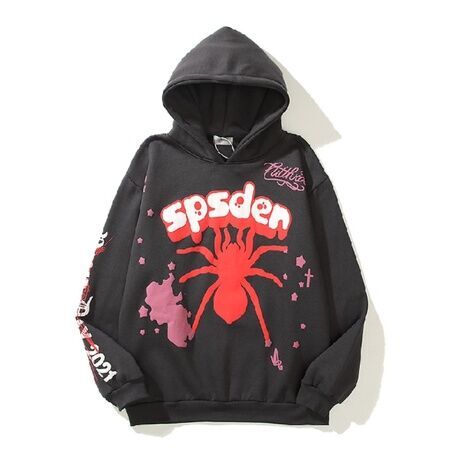 Spider hoodie with multi colors
