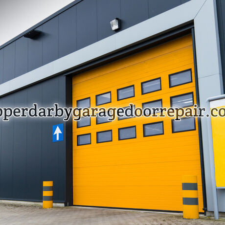 Upper darby loading dock garage doors