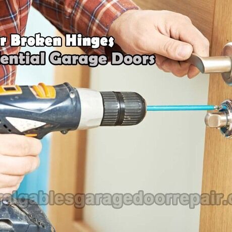 Coral gables garage door repair broken hinges