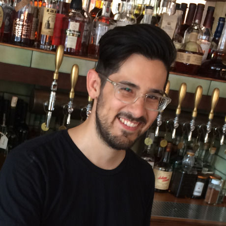 Brandon bartending cropped