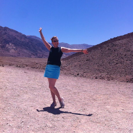 Carol drummond in death valley