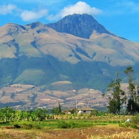 Imbabura volcano  ecuador