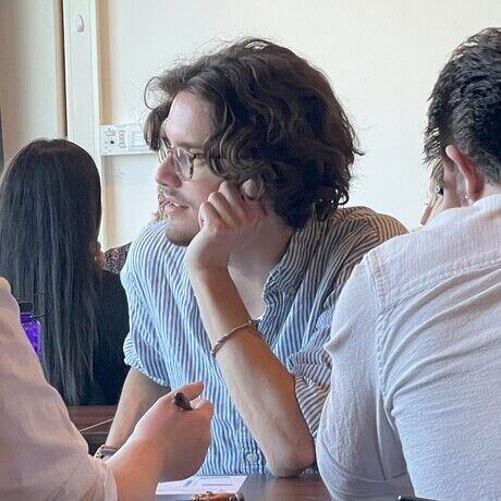 Me in amsterdam square