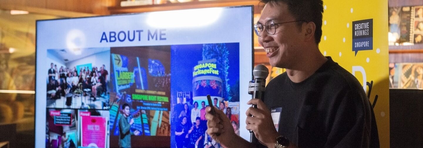 Qazim Karim | Qazim Karim on Revival | CreativeMornings/SG